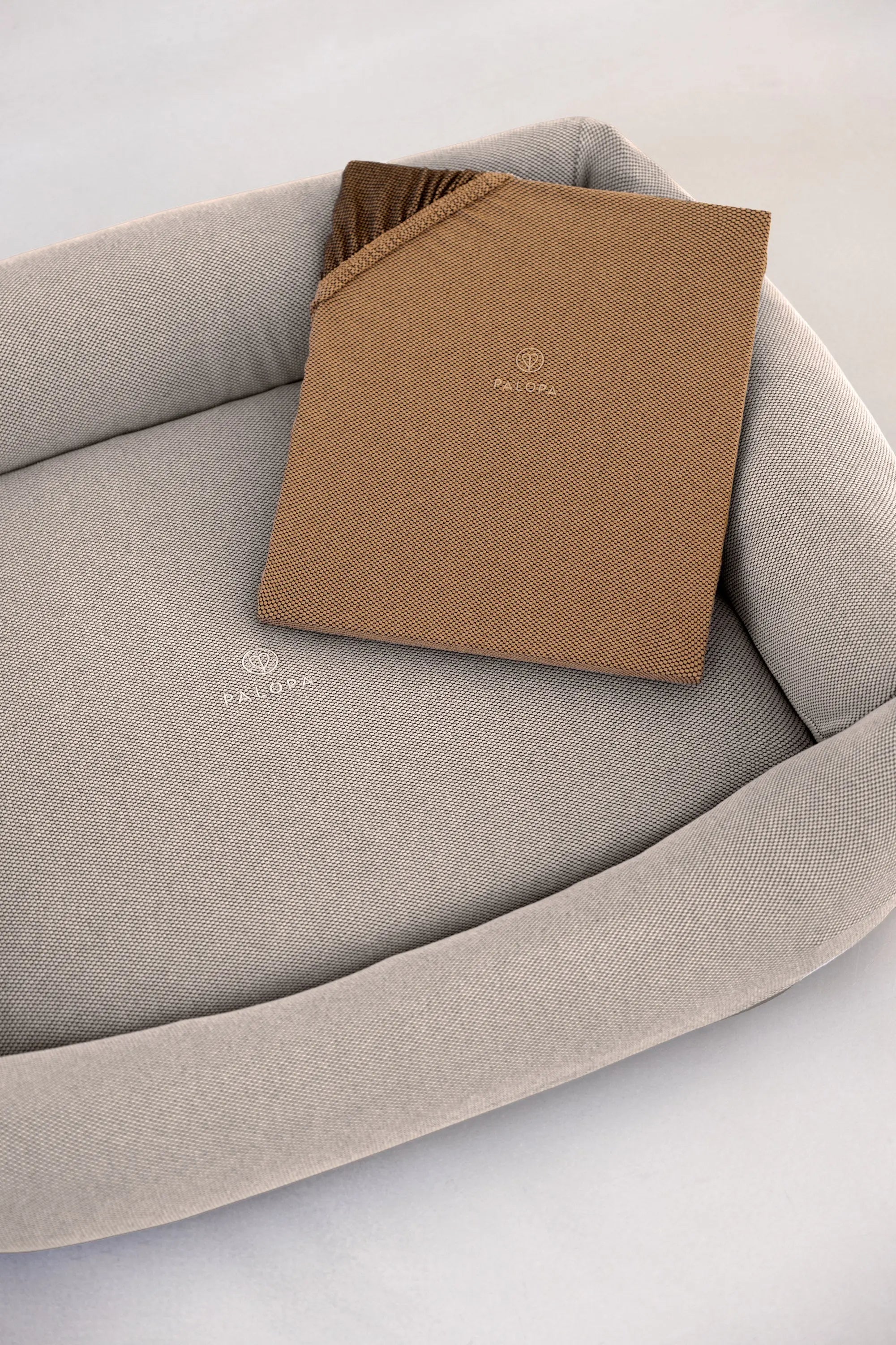 Hundebett Bezug 2er Set - Fred, Taupe