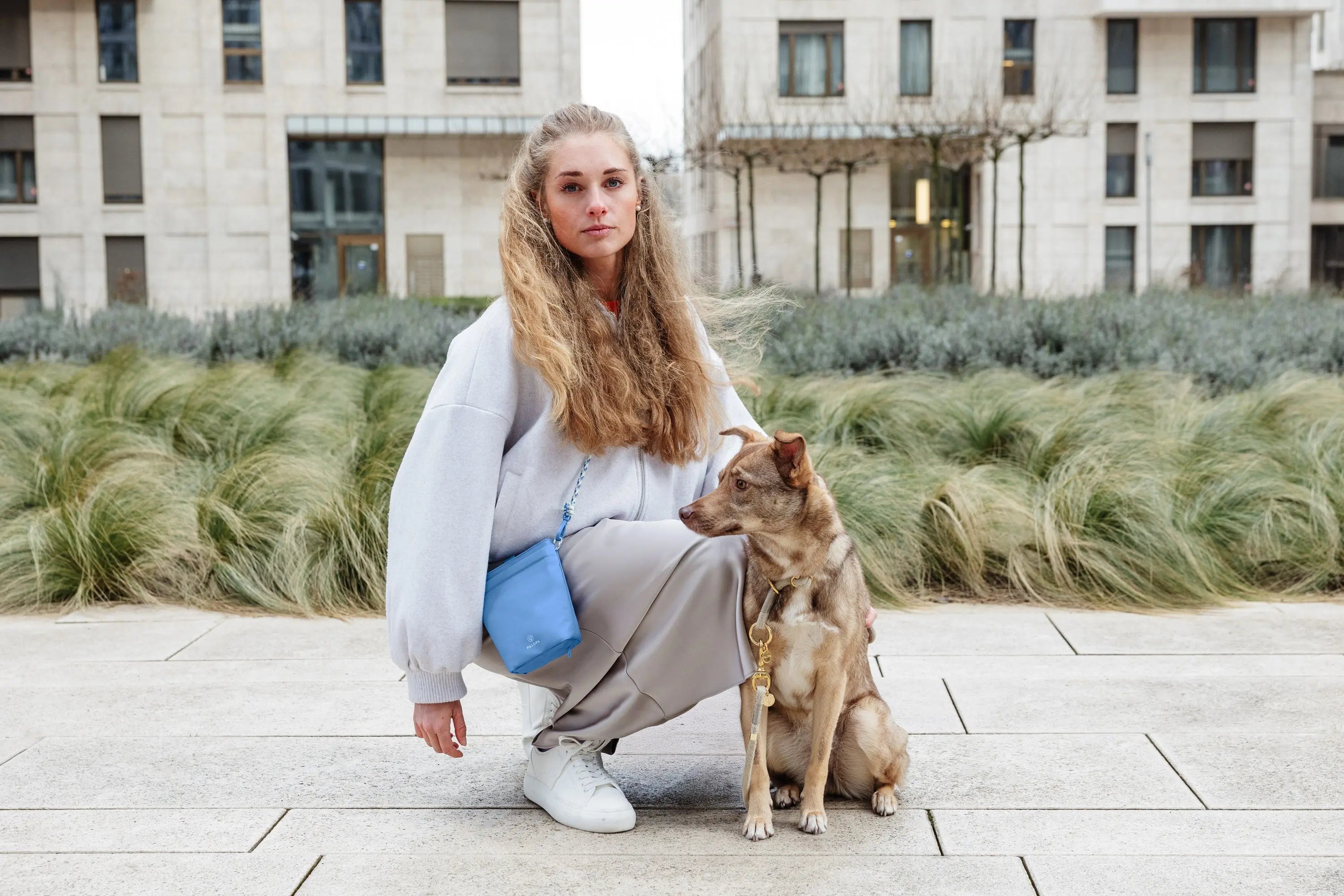 Leckerlibeutel - Karl, Himmelblau