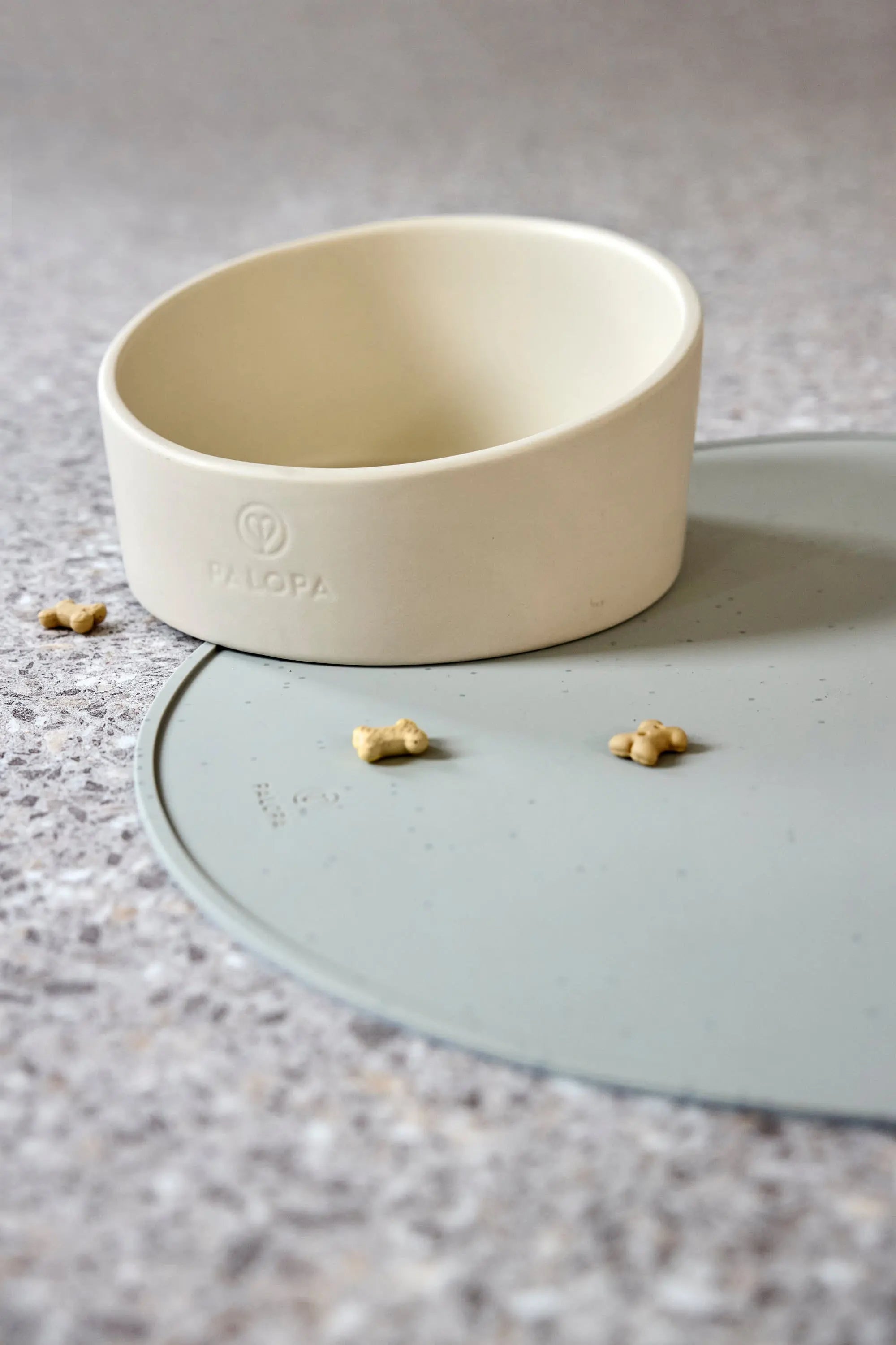 Gamelle pour chien - Cali, beige