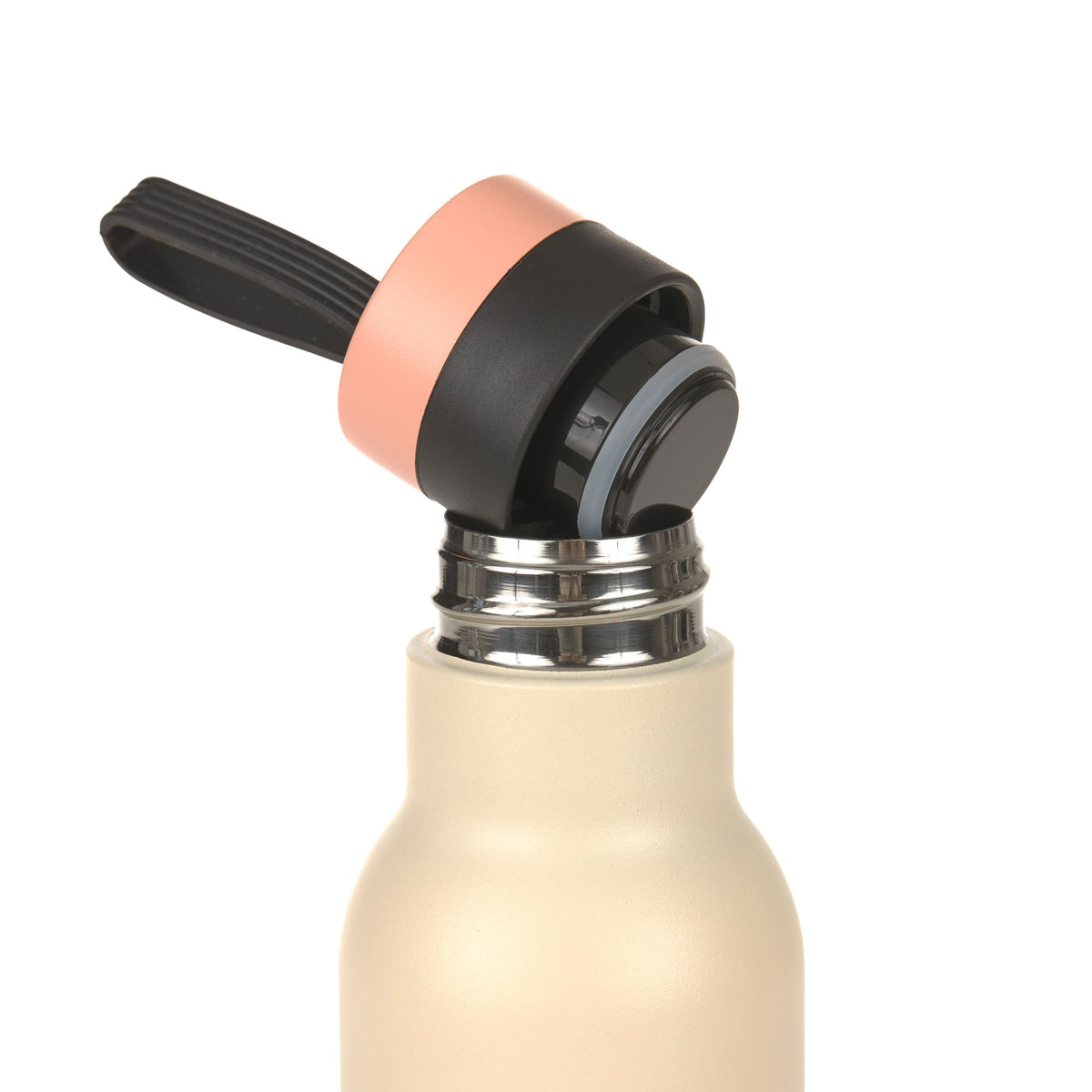 Trinkflasche - Edelstahl, Vanilla