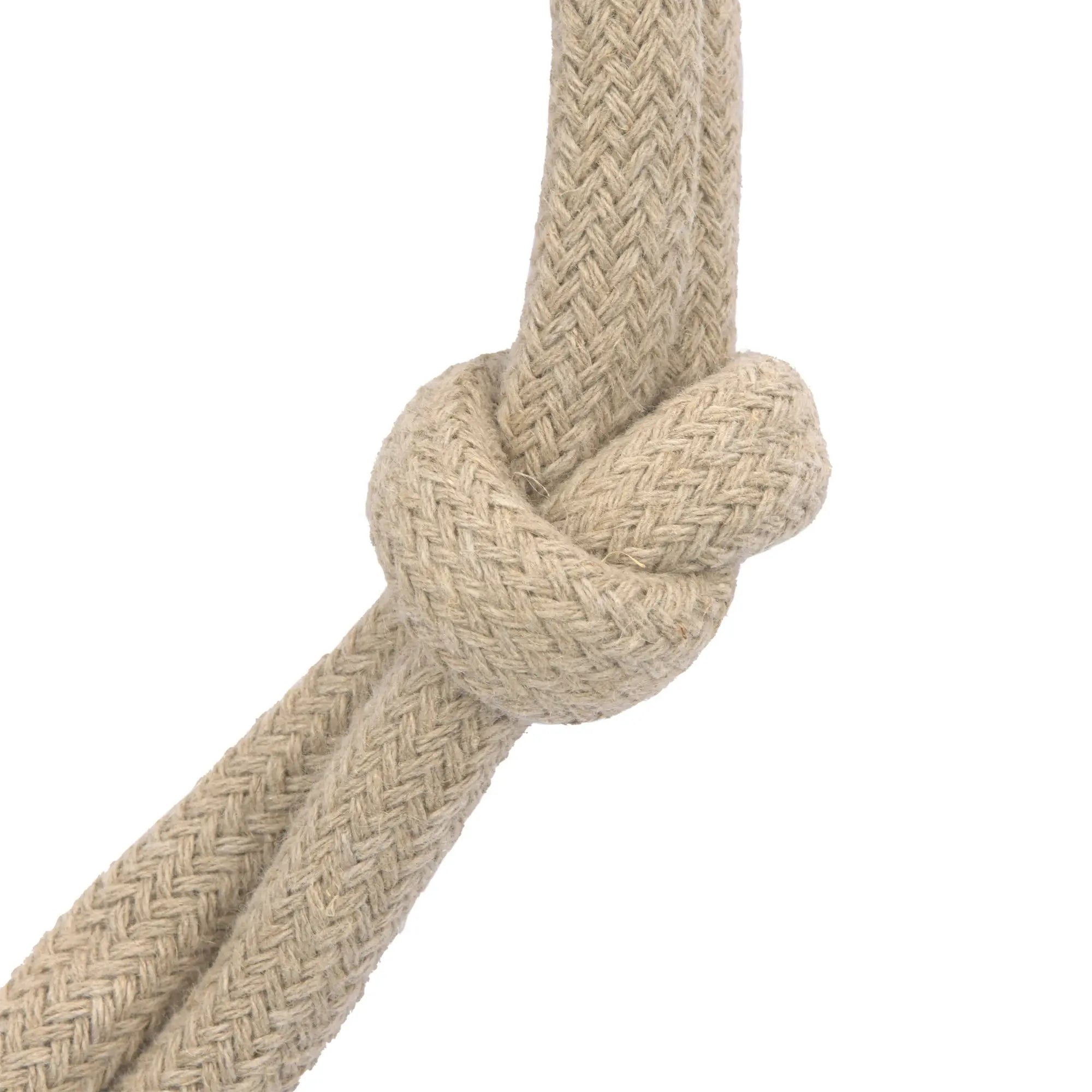 Collier tressé pour chien - Mila, orange fluo naturel