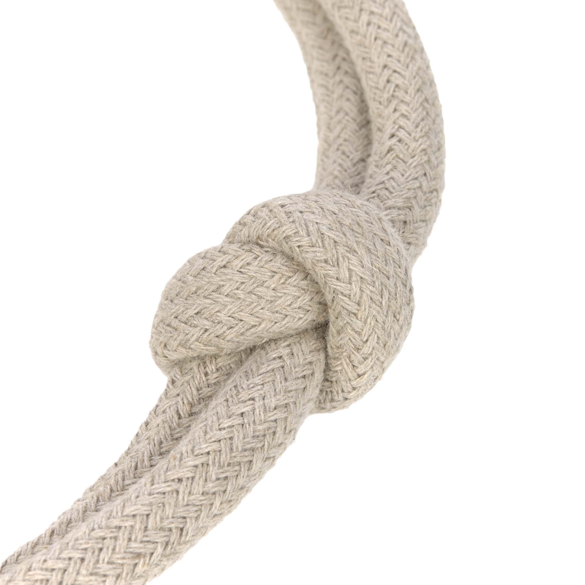 Hundehalsband geflochten - Mila, Natur