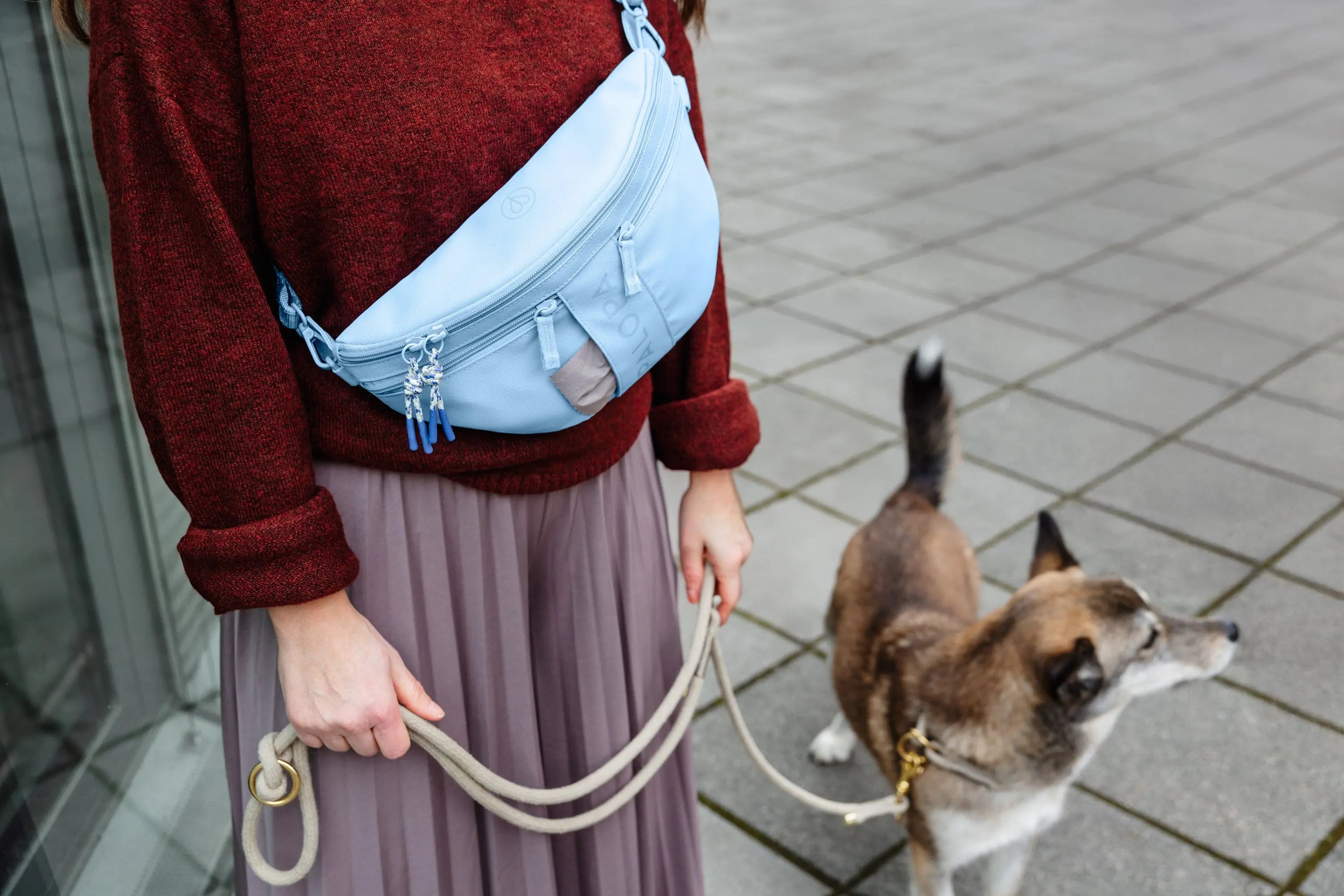 Sac à friandises - Emma, bleu clair