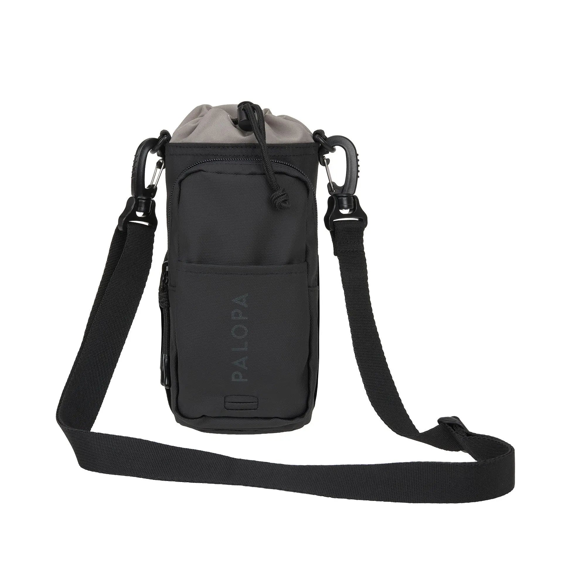 Flaschen- und Leckerlitasche - Boudi, Schwarz