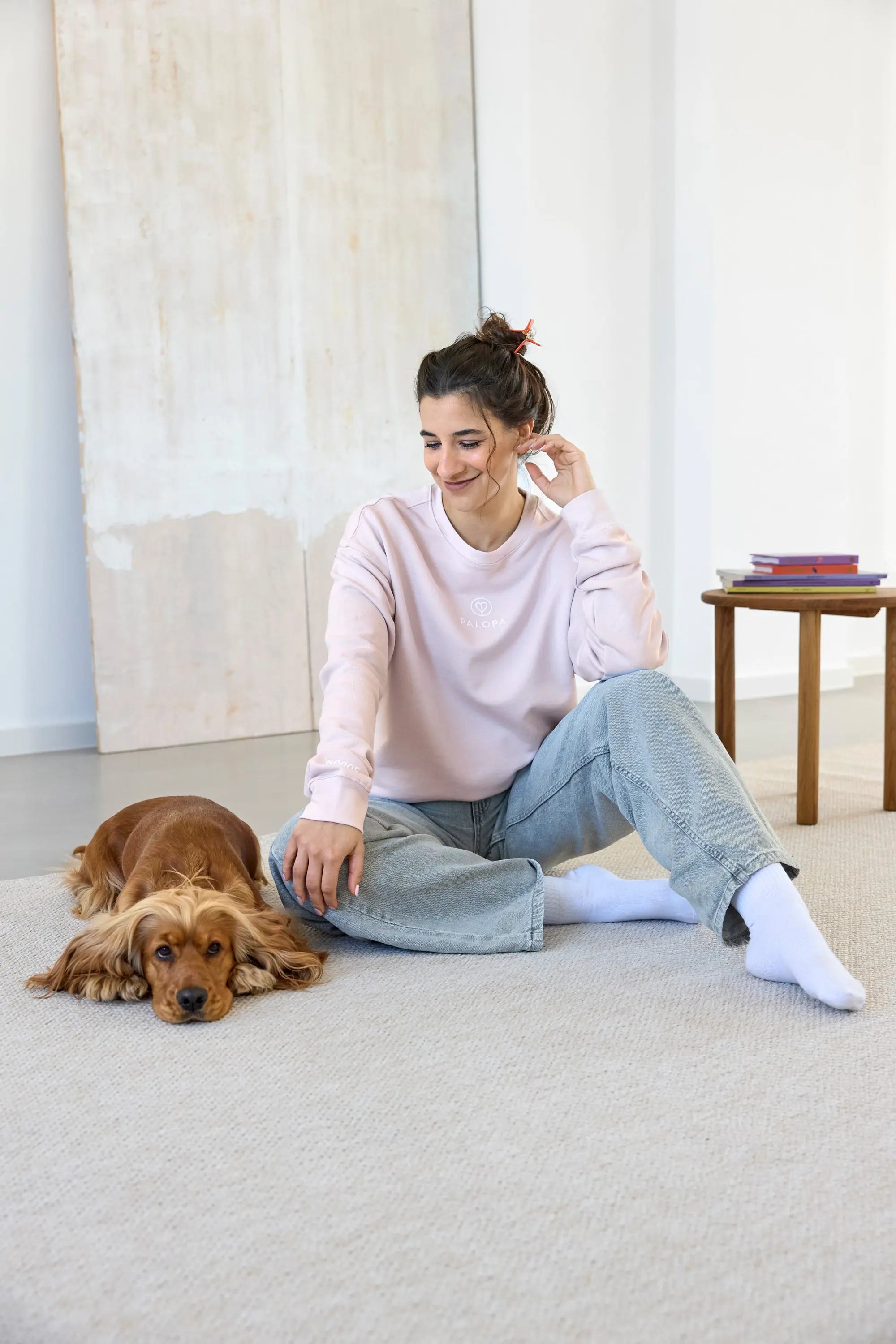 PALOPA Sweater - Bio Baumwolle, Orchid