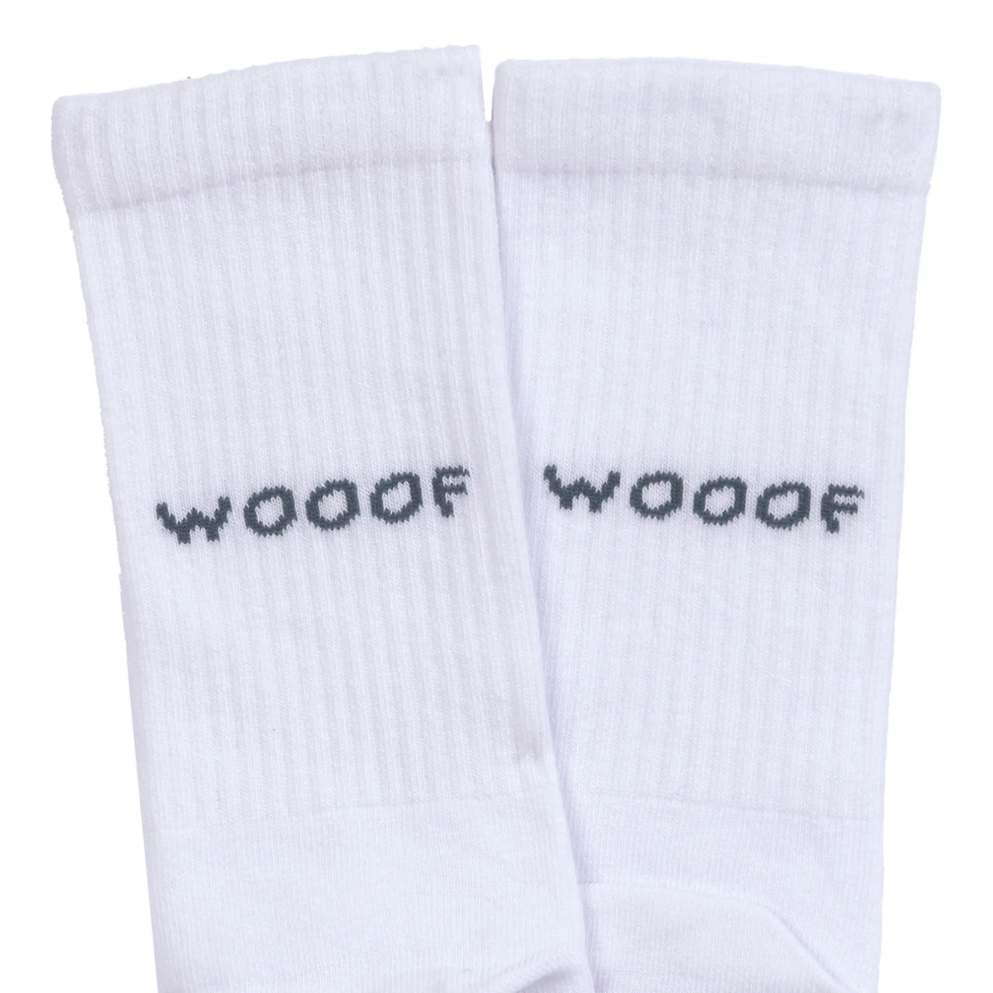 PALOPA Tennis Socken 2er Set - Lettering, Blue Grey