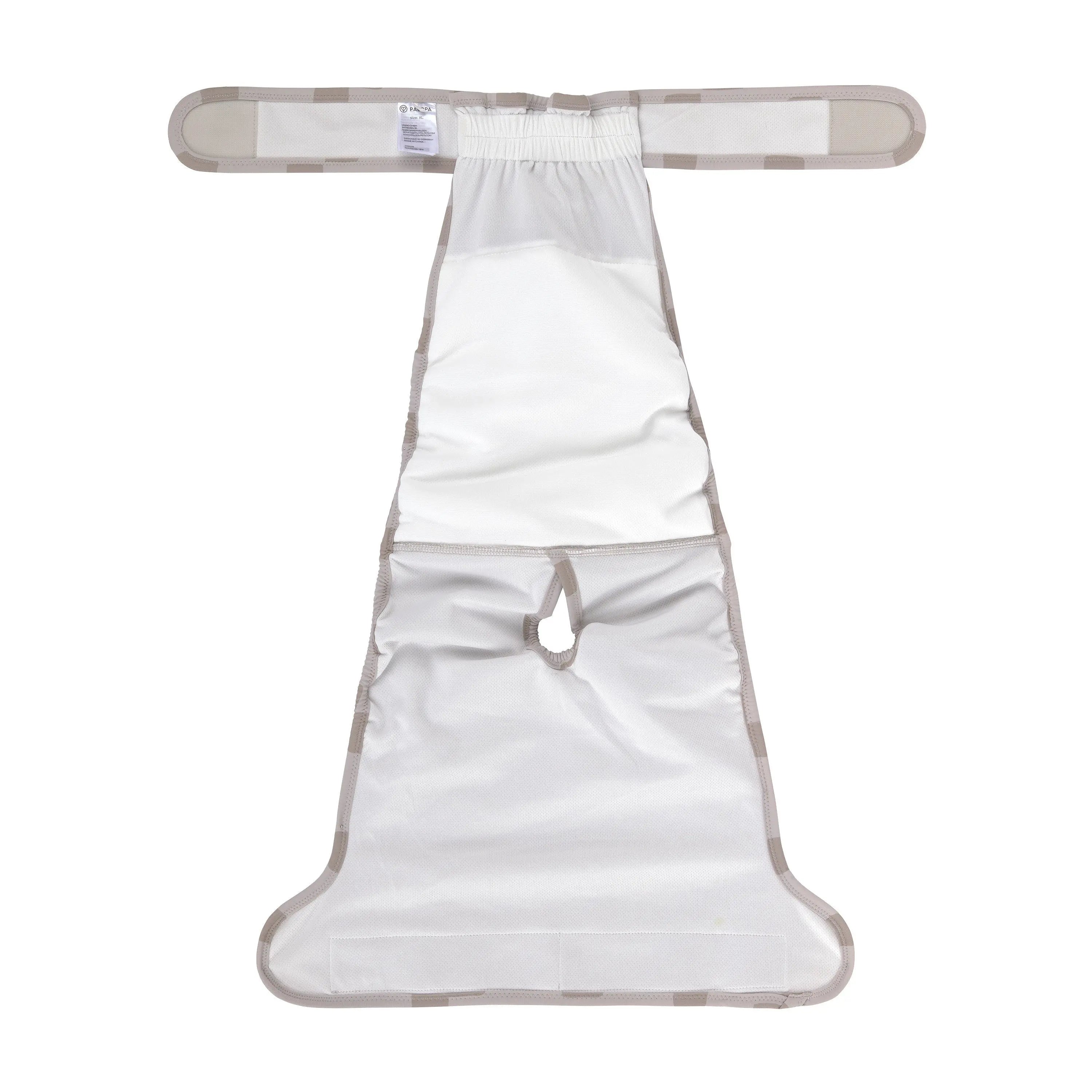 Läufigkeitshose, Hundewindel - Glan, Taupe