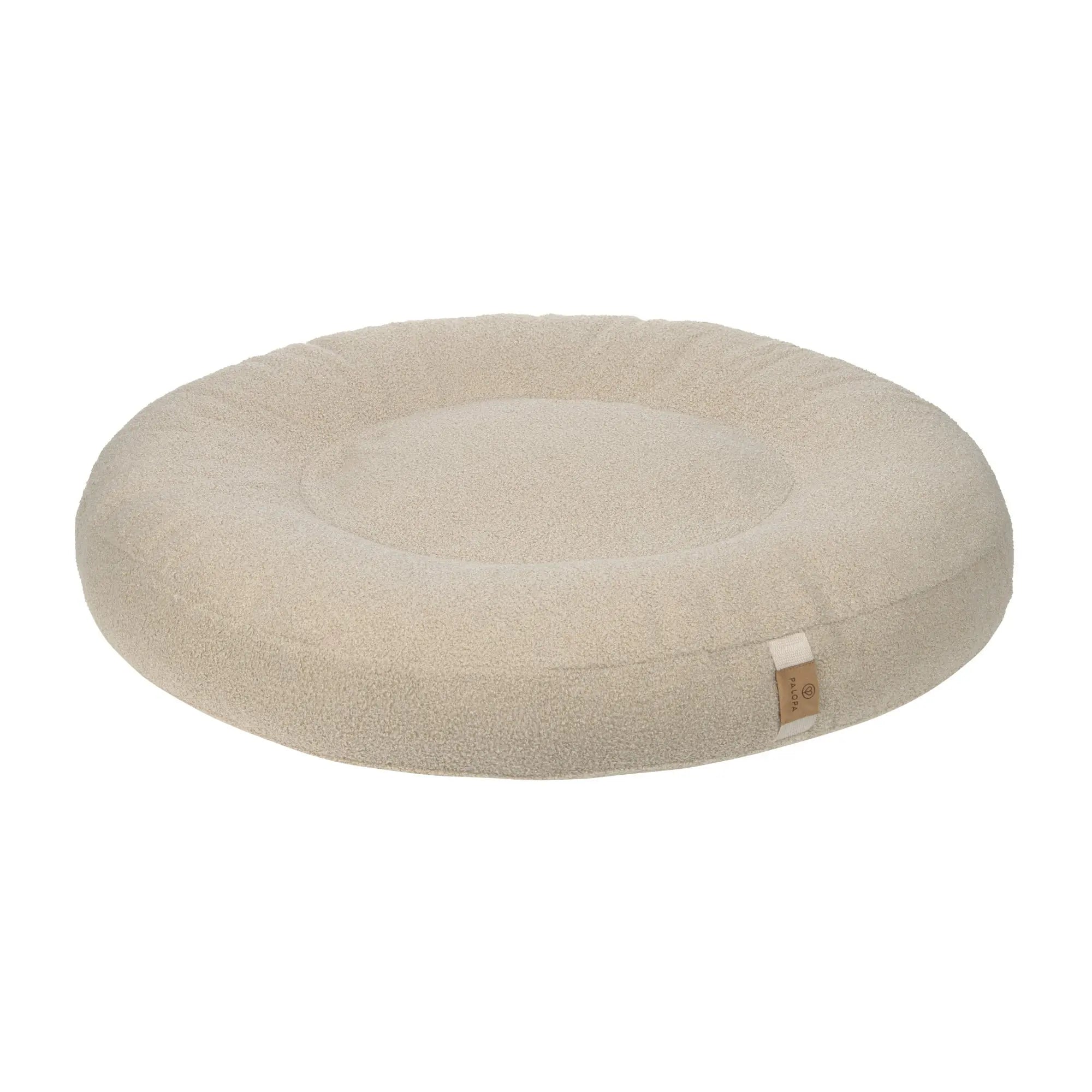 Round Dog Bed - Fippa, Light Brown
