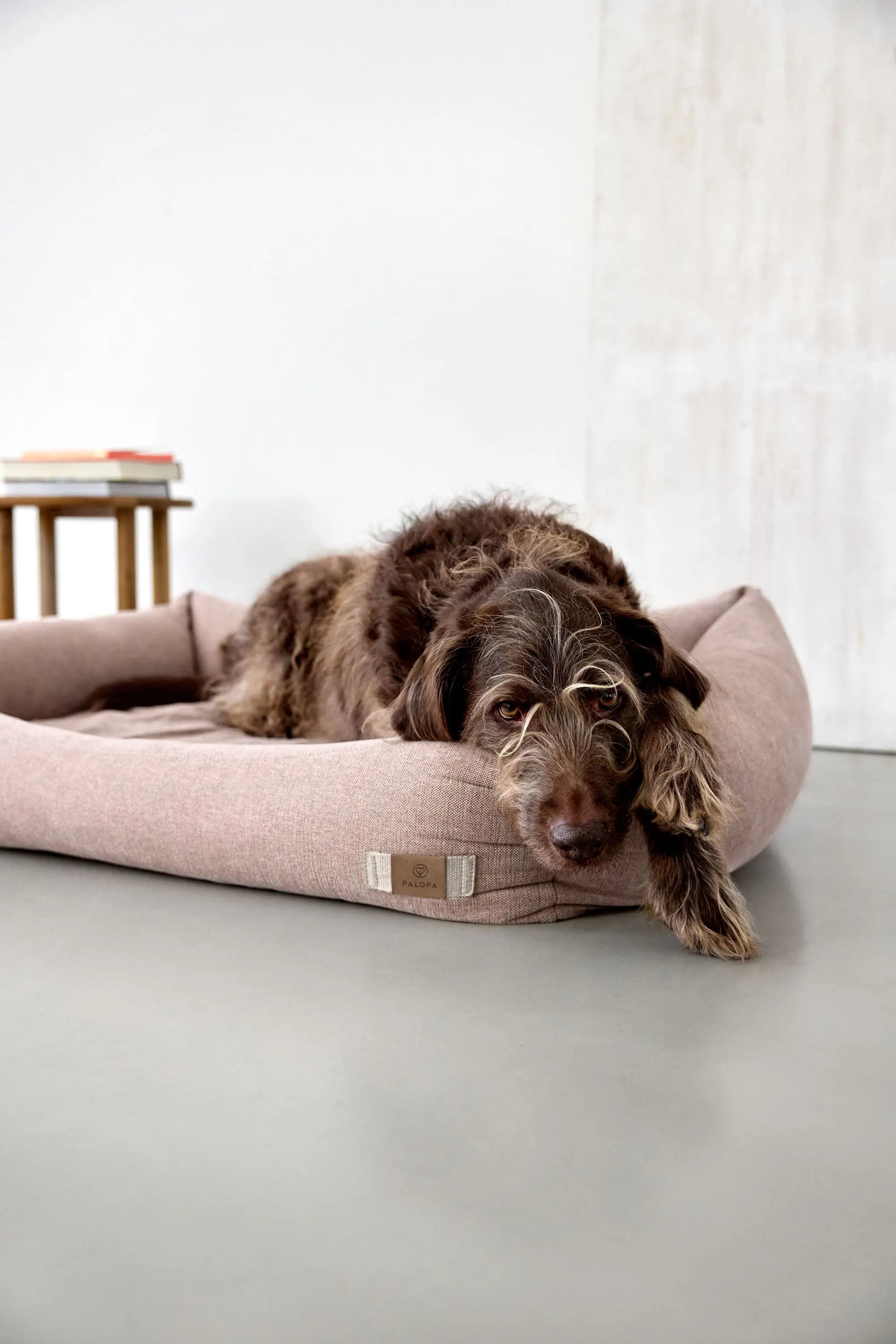Dog Bed Cotton - Fred, Pink