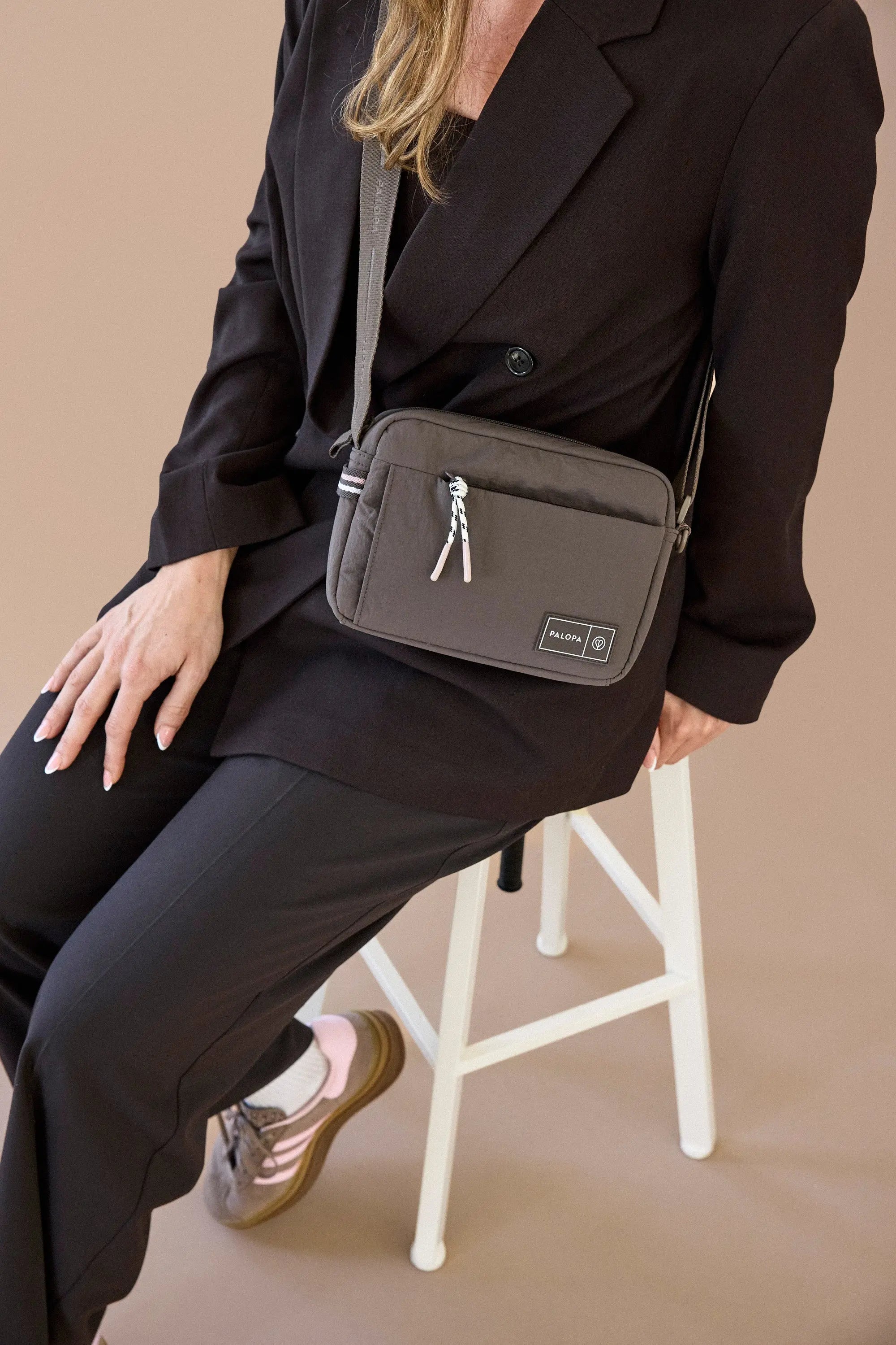 Sac à friandises froissé - Noka, marron