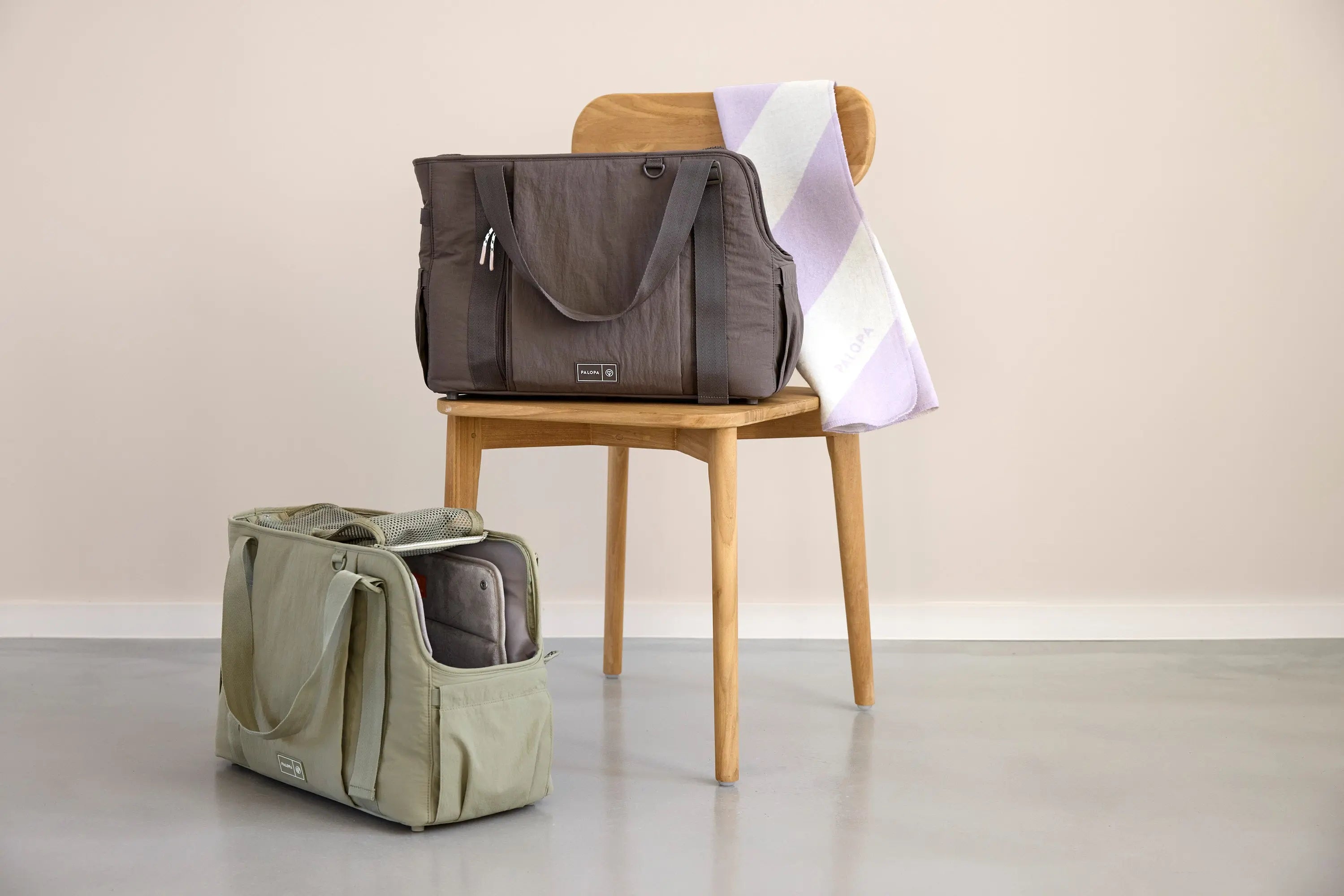 Dog Bag Crinkled - Weda, Olive