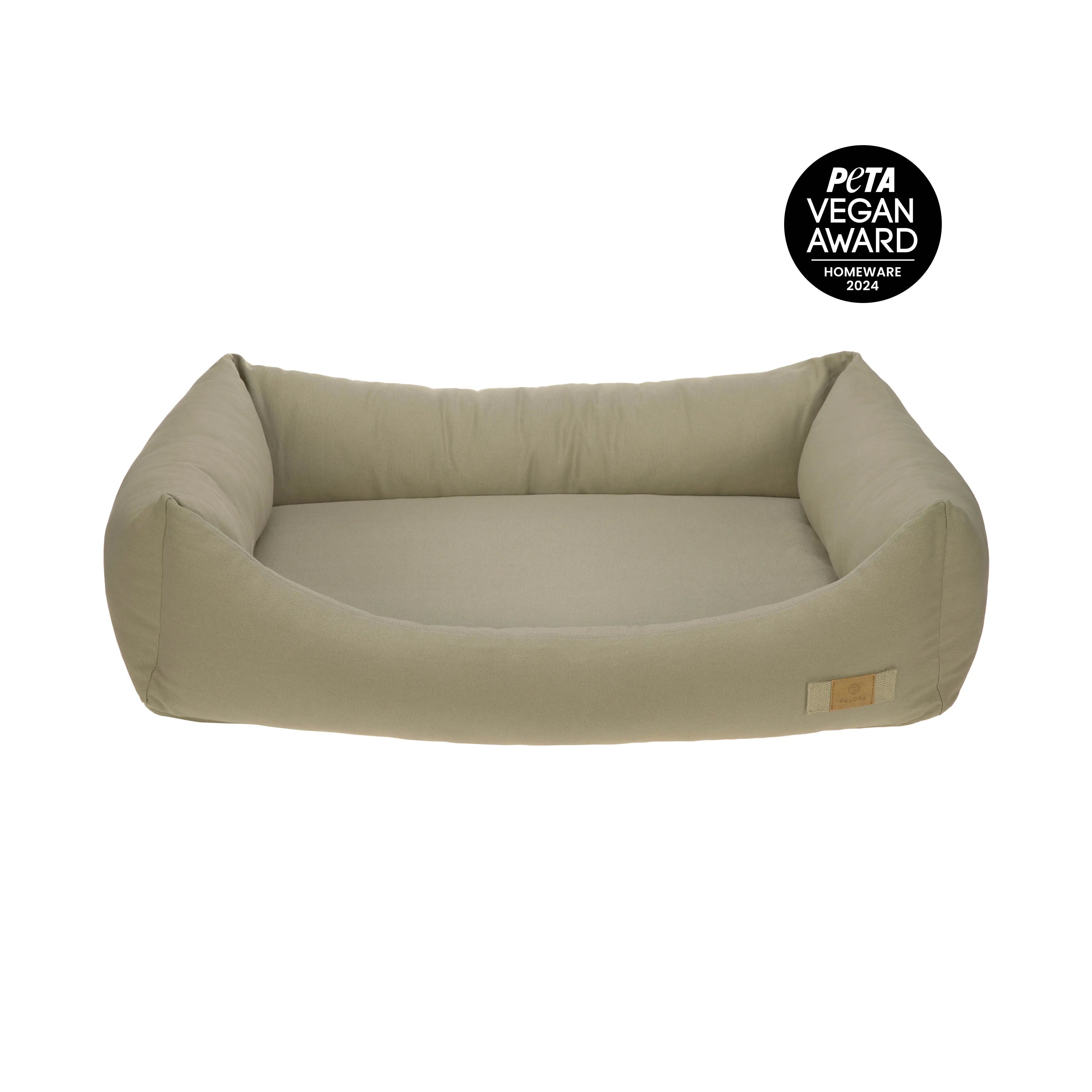 Hundebett Baumwolle - Fred, Salbei PALOPA
