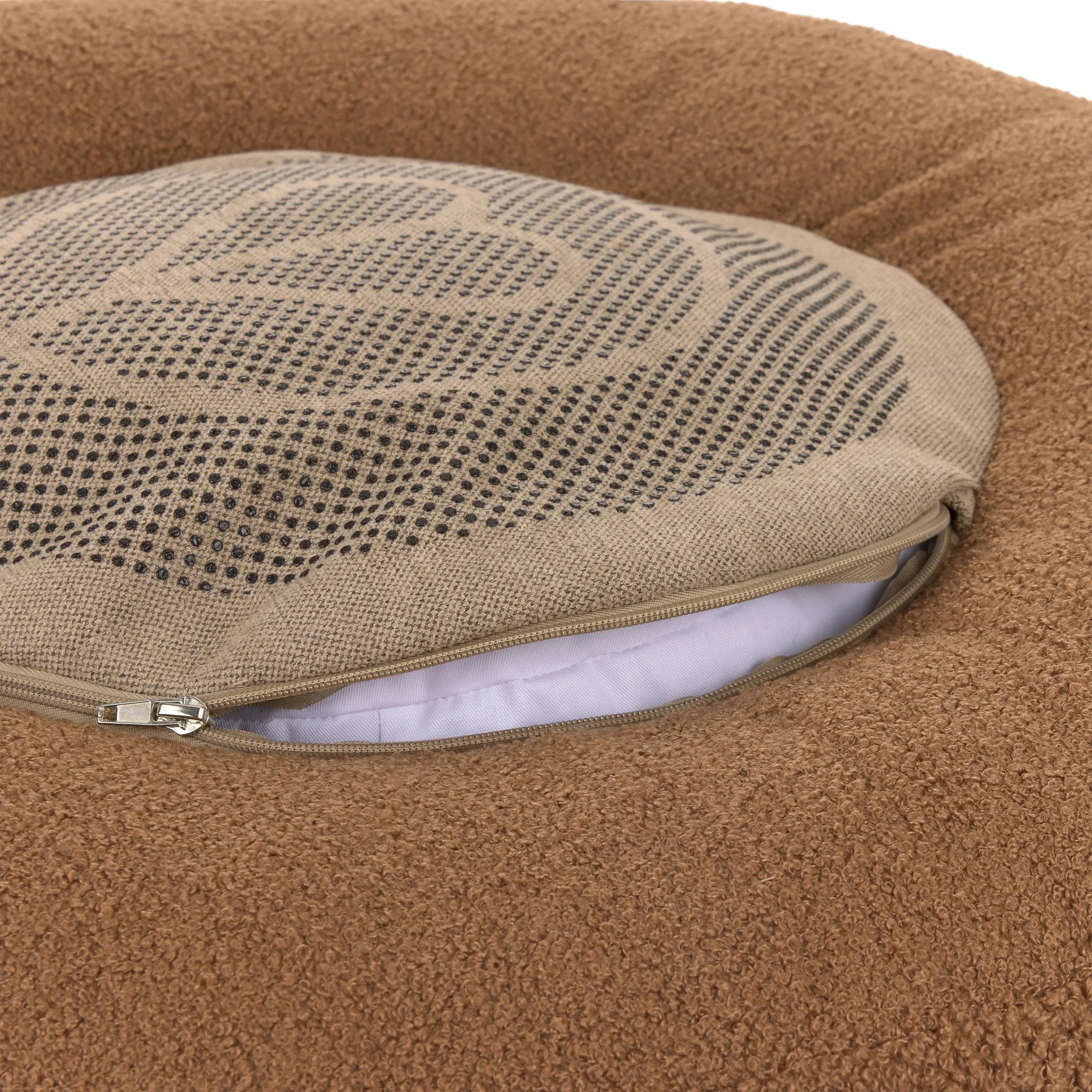 Hundebett Rund - Fippa, Braun PALOPA