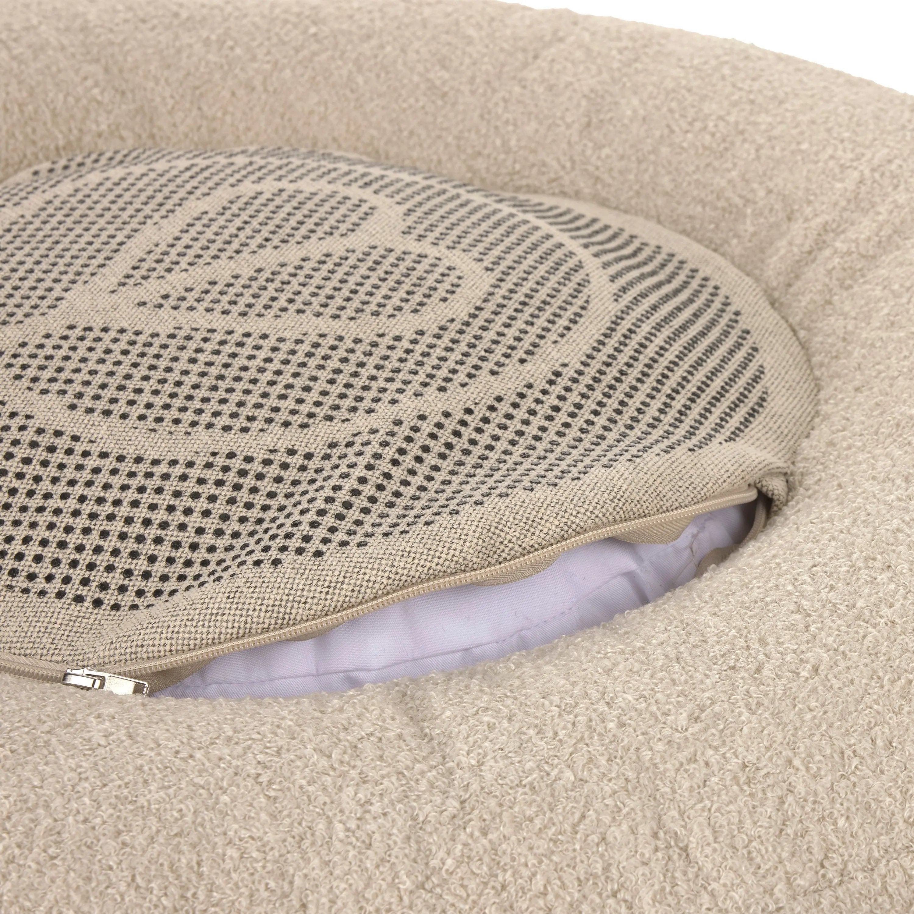 Hundebett Rund - Fippa, Hellbraun PALOPA