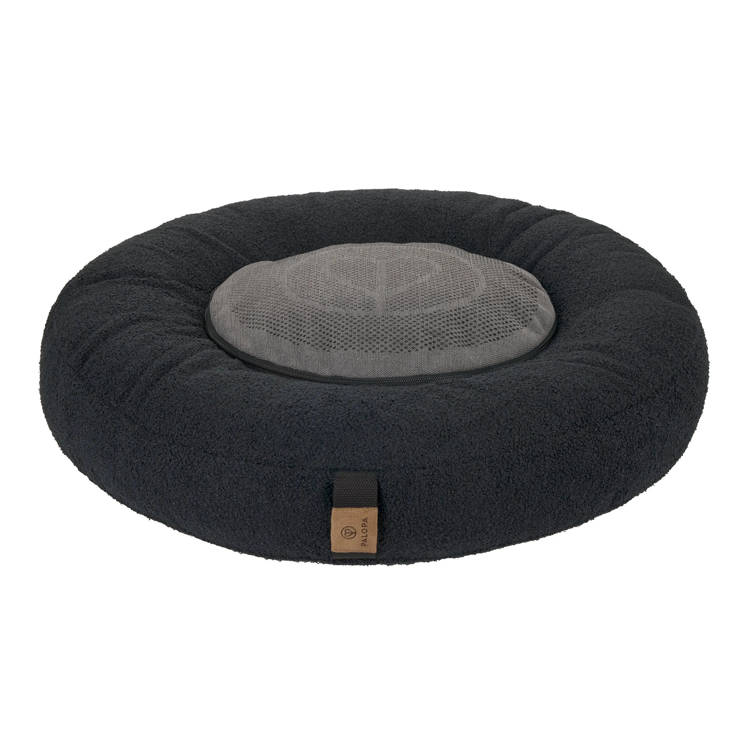 Hundebett Rund - Fippa, Schwarz PALOPA