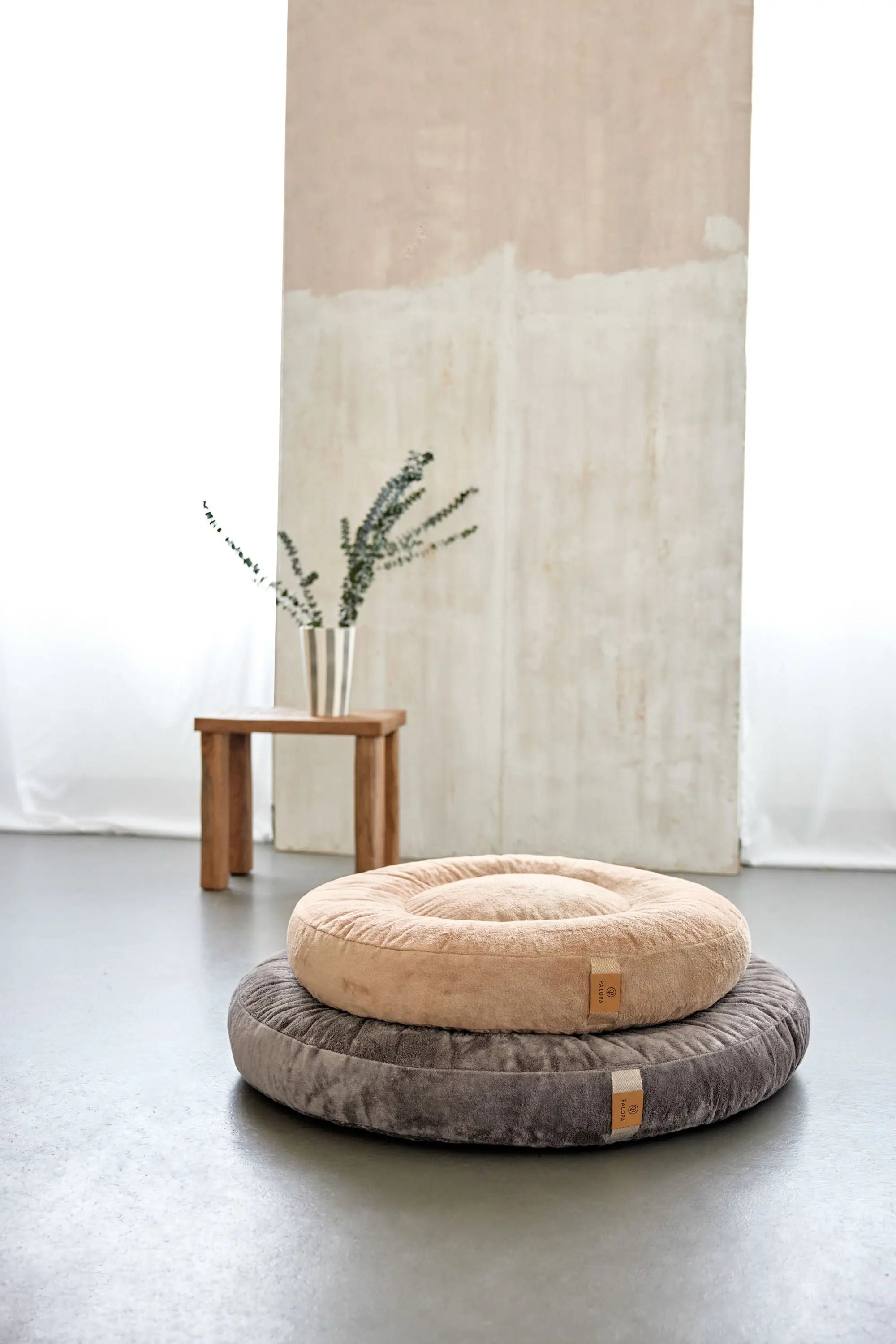 Hundebett Rund - Fippa, Taupe Lässig