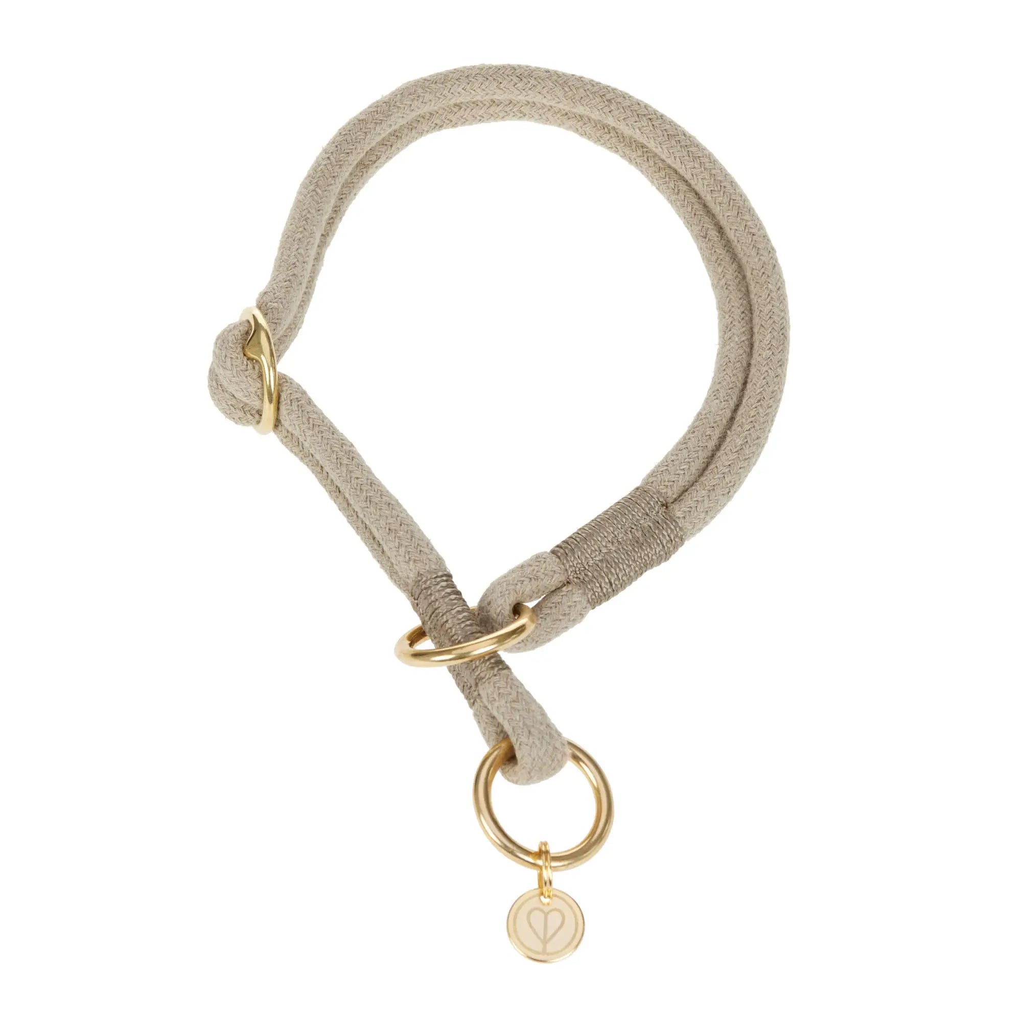 Hundehalsband Slim - Mila, Natur Lässig