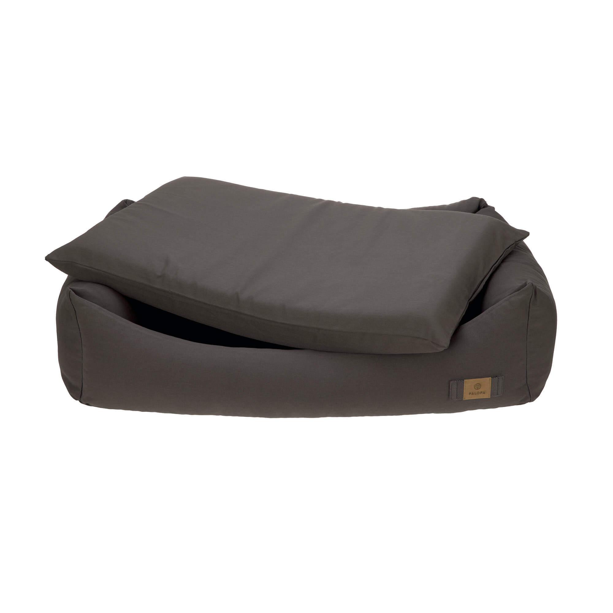 Hundebett Baumwolle - Fred, Anthrazit