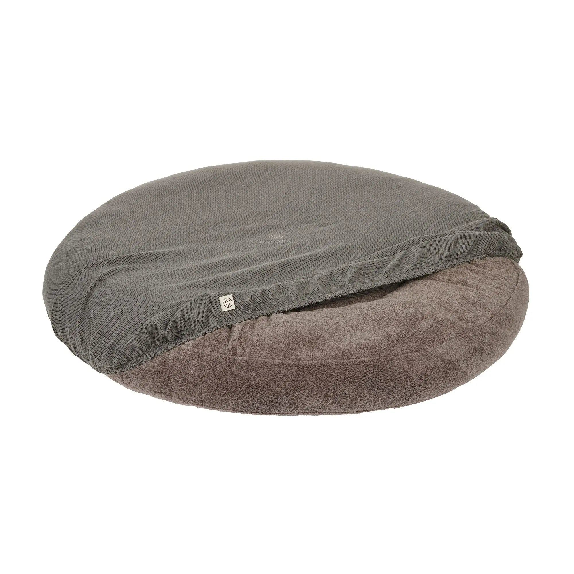Hundebett Rund Bezug - Donut Fippa, Anthrazit