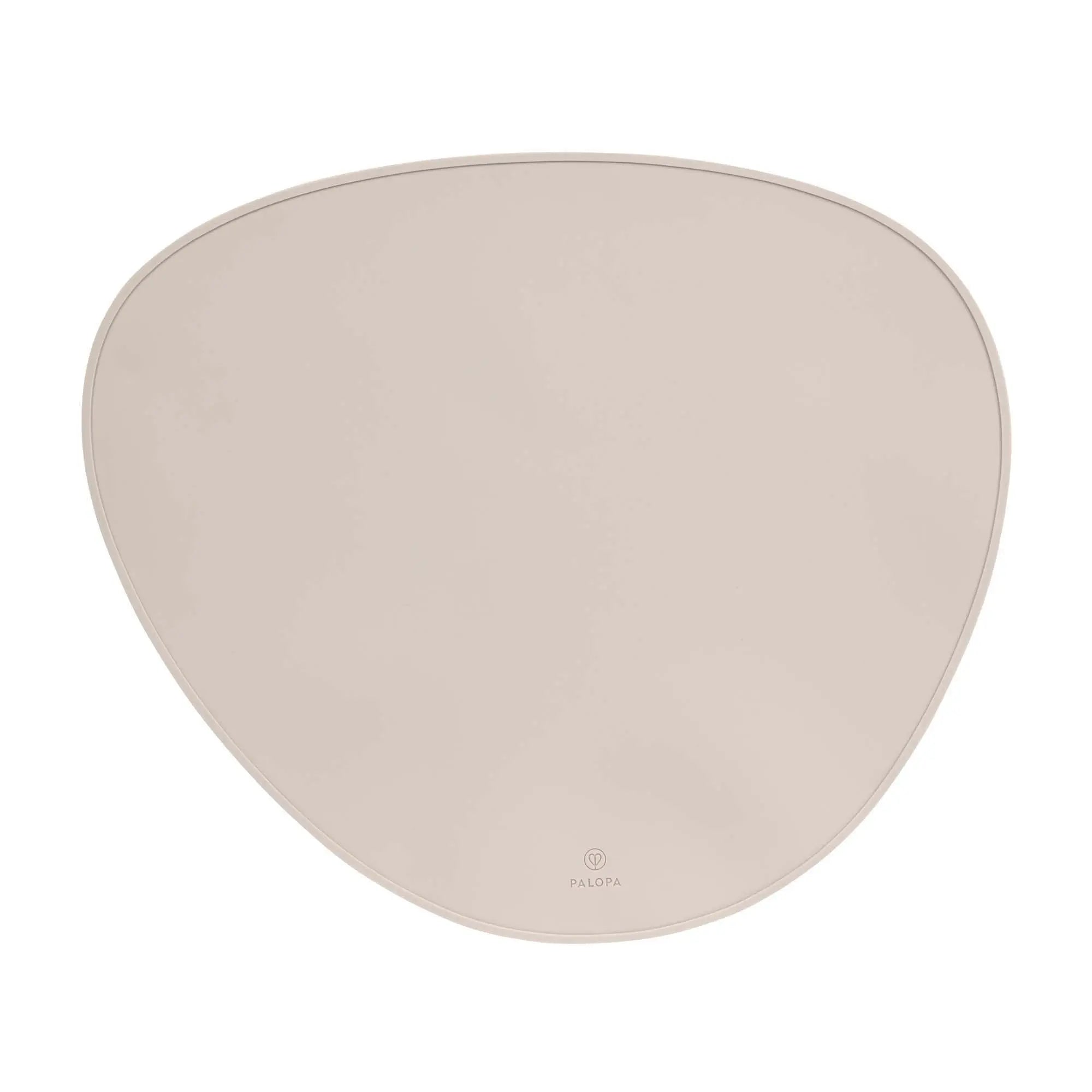 Bowl mat - Loua, light grey