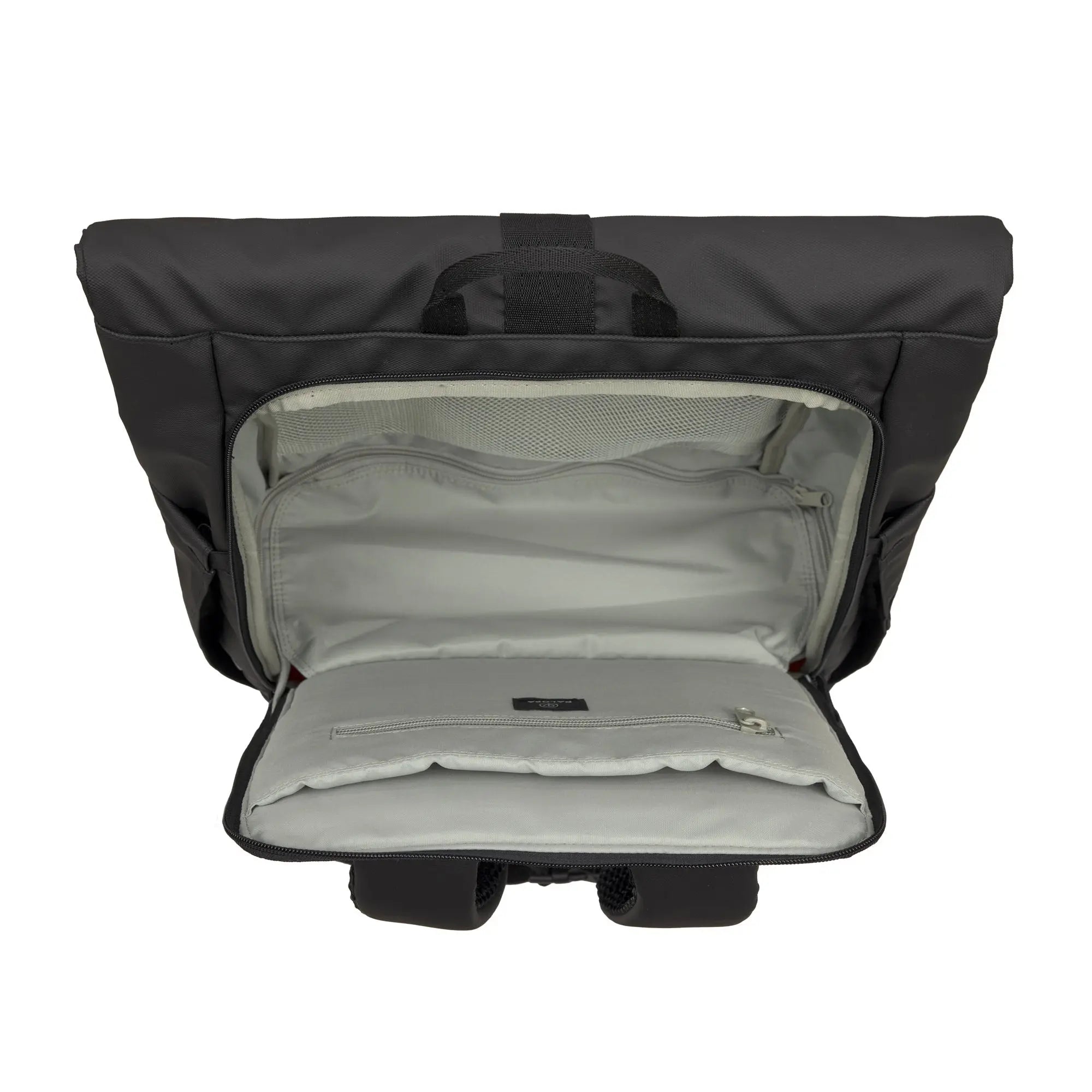 Rolltop Rucksack - Yoska, Schwarz