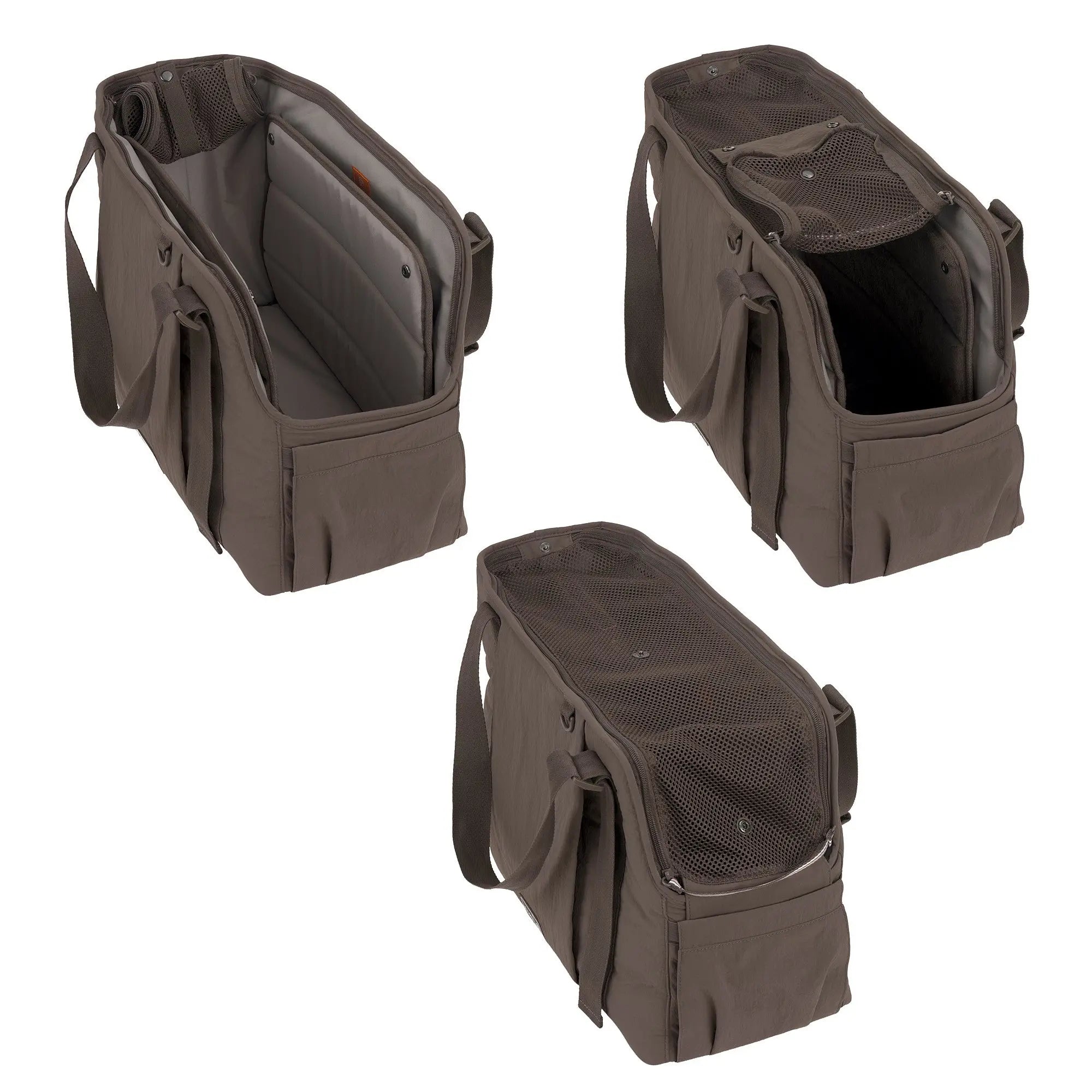 Dog Carrier Crinkled - Weda, Brown