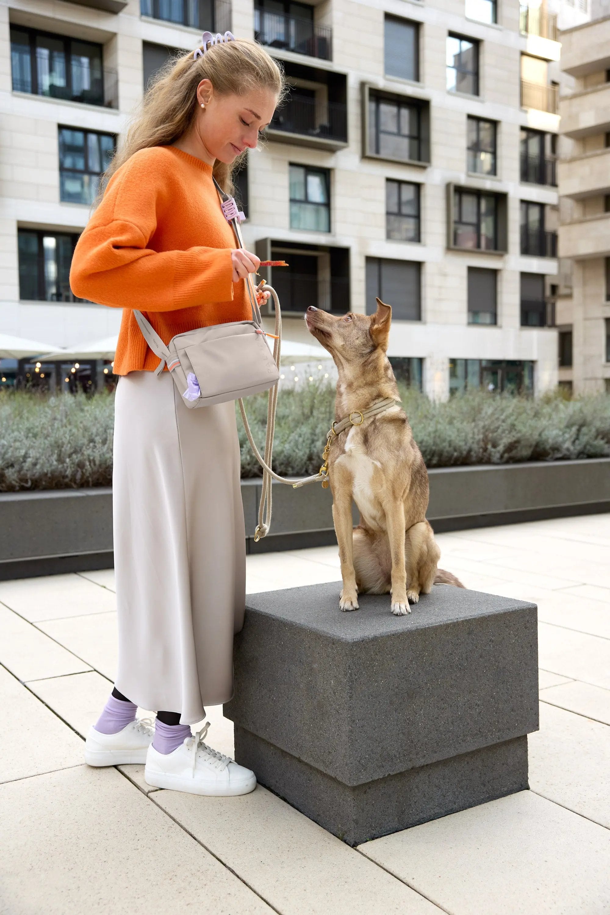 Leckerlibeutel - Noka, Taupe