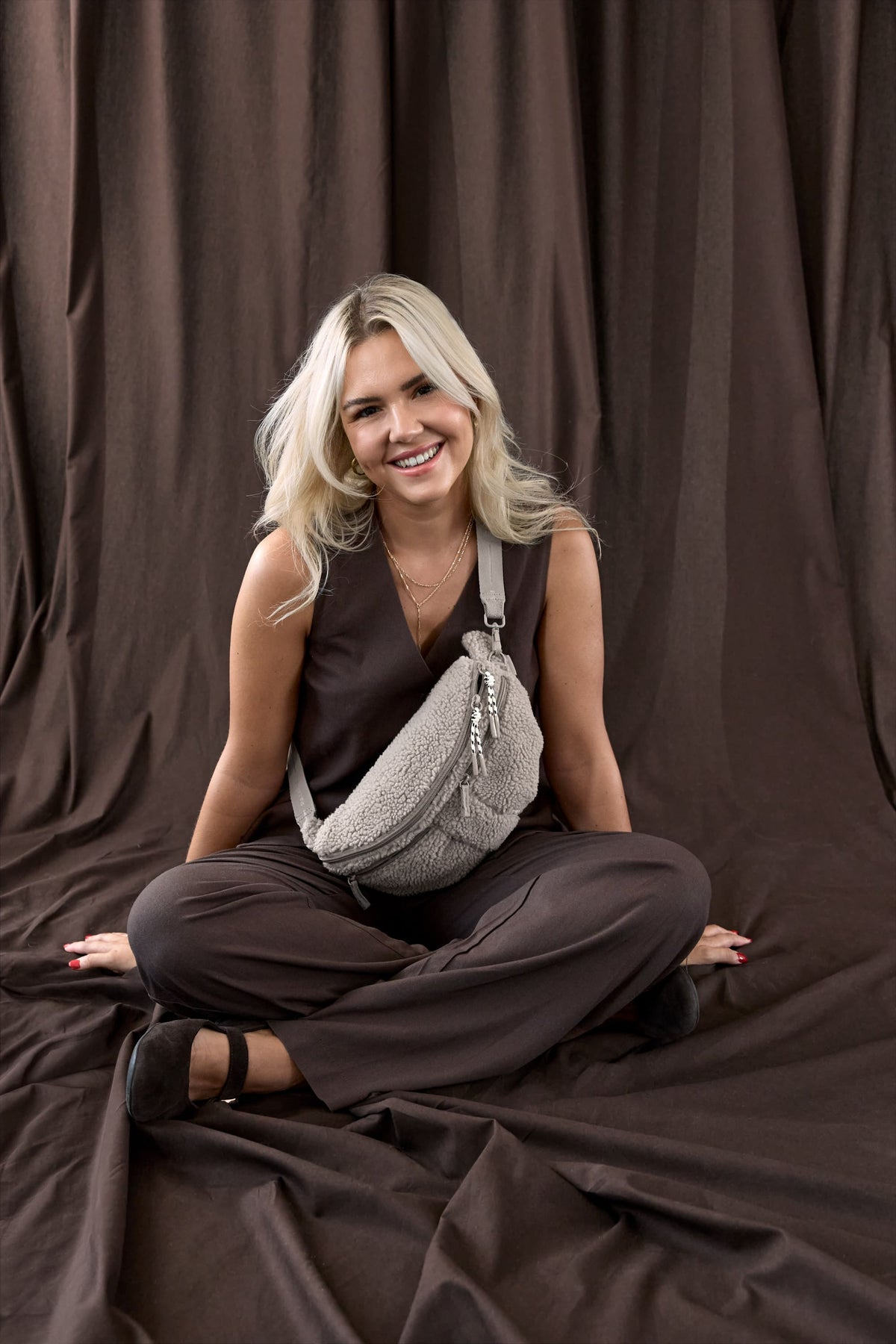 Sac à friandises - Emma, polaire teddy (édition limitée)