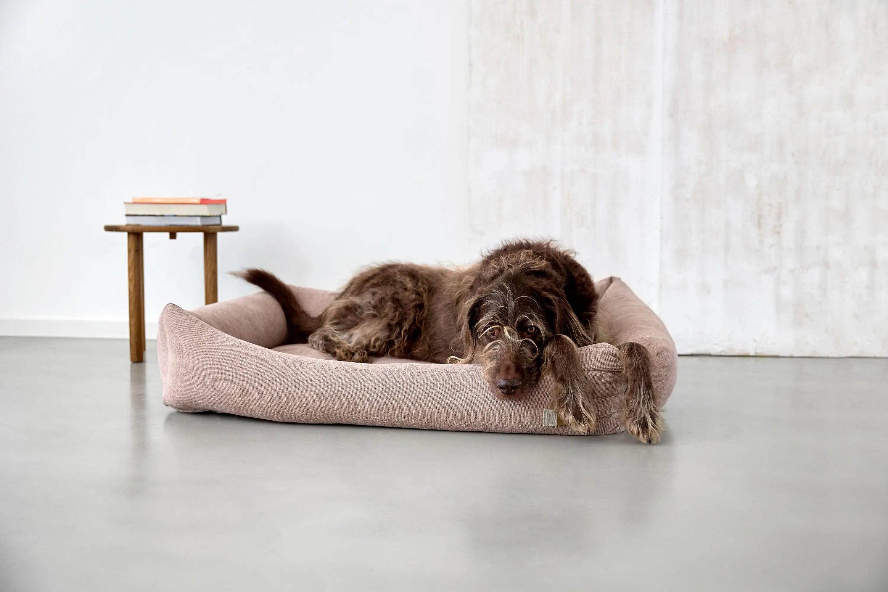Dog Bed Cotton - Fred, Pink