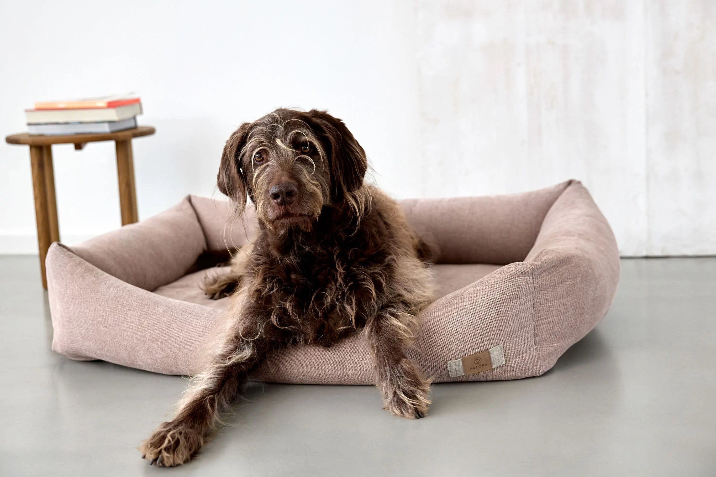 Dog Bed Cotton - Fred, Pink