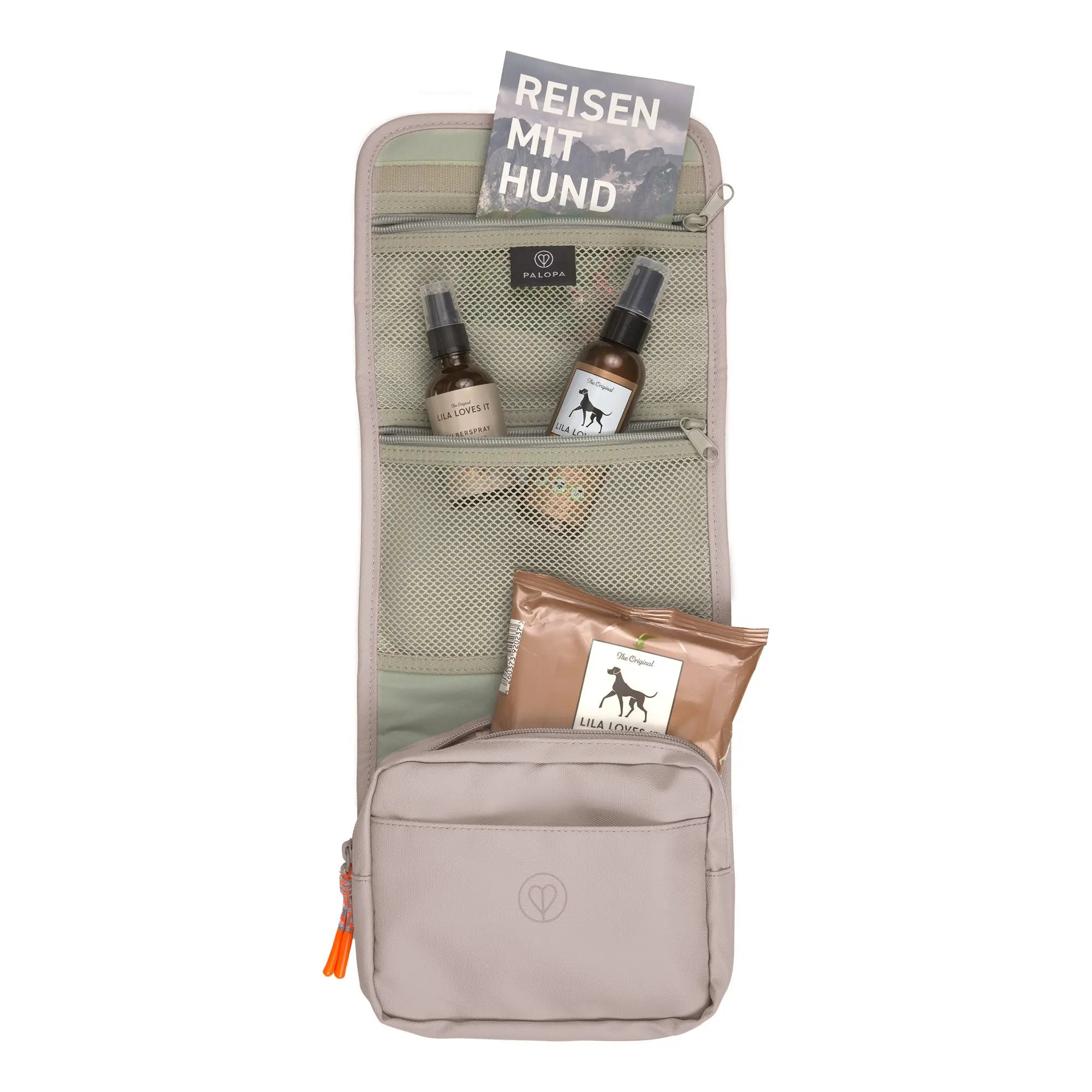 Reiseset PALOPA X LILA LOVES IT - Bano, Taupe